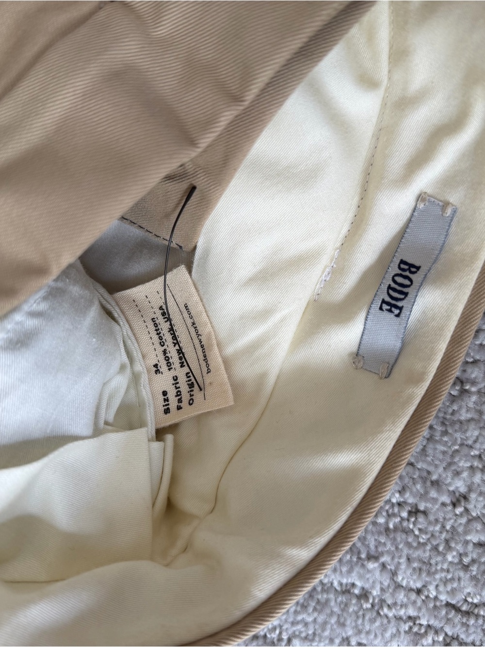 BODE men’s perfect condition pattern pants sz 31/32 (34 tailored) - Picture 3 of 6